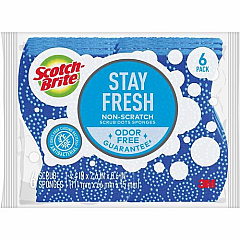 Scotch-Brite Scrub Dots Non-Scratch Sponge (203064CT)