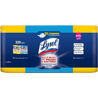 LYSOL Brand LYSOL Brand Disinfecting Wipes Pack (99256CT)