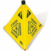 Rubbermaid Commercial 30" Pop-Up Caution Safety Cone (9S0100YLCT)