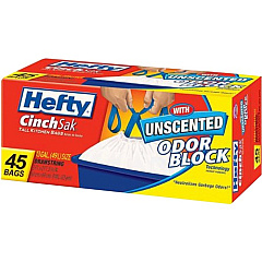 Hefty CinchSak 13-gallon Drawstring Bags (E84572CT)