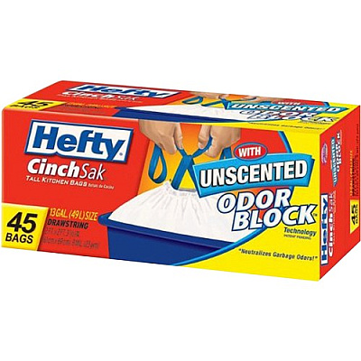 Hefty CinchSak 13-gallon Drawstring Bags (E84572CT)