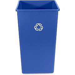 Rubbermaid Commercial 50-Gallon Square Recycling Container (395973BECT)