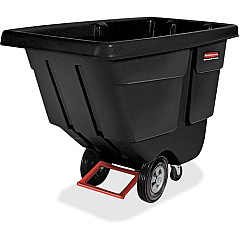 Rubbermaid Commercial Rotomolded Utility Tilt Truck (130400BK)