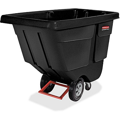 Rubbermaid Commercial Rotomolded Utility Tilt Truck (130400BK)