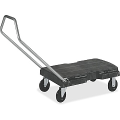 Rubbermaid Commercial Utility Duty Triple Trolley (440100BK)