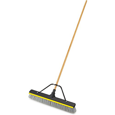 Rubbermaid Commercial 24" Push Broom With Squeegee (2040048)