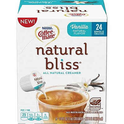 Nestl Coffee mate Natural Bliss Creamer Singles (41941CT)