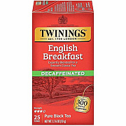 Twinings of London Decaf English Breakfast Black Tea Bag (09182)