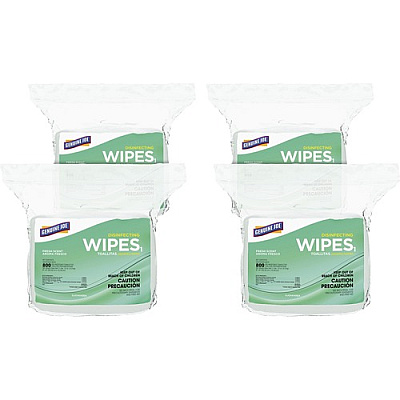 Genuine Joe Disinfecting Cleaning Wipes (GJO14145CT)