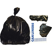 Heritage 1.5 Mil Linear Low-Density Polyethylene Dark Can Liners (H8046AK)