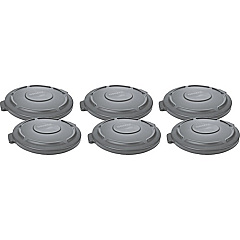 Rubbermaid Commercial Brute 20-gallon Container Lid (261960GYCT)