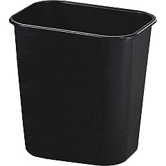 Rubbermaid Commercial 13 QT Standard Deskside Wastebaskets (295500BKCT)