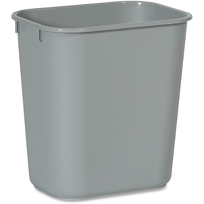 Rubbermaid Commercial 13 QT Standard Deskside Wastebaskets (2955GYCT)