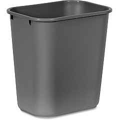 Rubbermaid Commercial 28 QT Medium Deskside Wastebaskets (295600GYCT)