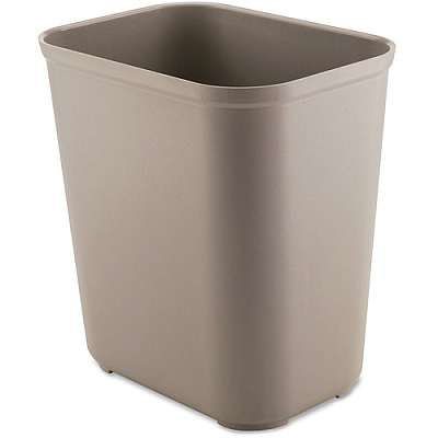 Rubbermaid Commercial 28 QT Fire-Resistant Wastebaskets (254300BGCT)