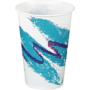 Solo Jazz Design Waxed Paper Cold Cups (R7NJZCT)