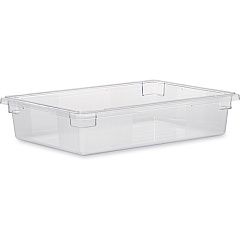 Rubbermaid Commercial 8-1/2 gallon Clear Food Tote Box (3308CLECT)