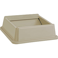 Rubbermaid Commercial Untouchable Square Swing Top (266400BGCT)