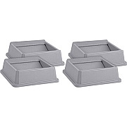 Rubbermaid Commercial Untouchable Square Swing Top (266400GYCT)