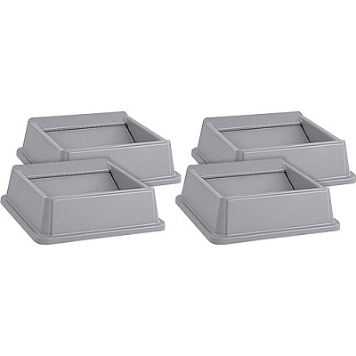 Rubbermaid Commercial Untouchable Square Swing Top (266400GYCT)