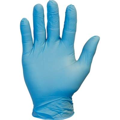 Safety Zone Powder Free Blue Nitrile Gloves (GNPRMD1MCT