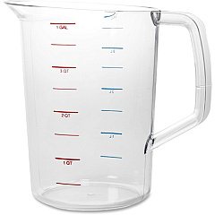 Rubbermaid Commercial Bouncer 4 Quart Measuring Cup (3218CLECT)