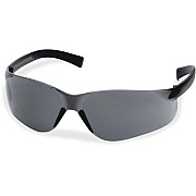 ProGuard Gray Lens Safety Glasses with Rubber Temple Tips, 821 FIT Style Series (8212001CT)