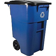 Rubbermaid Commercial Brute Recycling Rollout Container (9W2773BECT)