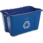 Rubbermaid Commercial 18-gallon Recycling Box (571873BECT)