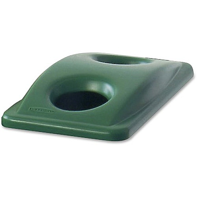 Rubbermaid Commercial Slim Jim Bottle/Can Recycling Top (269288GNCT)