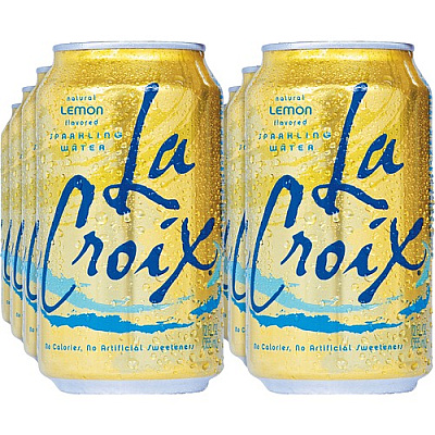 LaCroix Lemon Flavored Sparkling Water (40130)