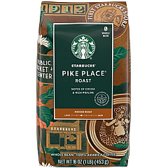 Starbucks Whole Bean Pike Place Roast Coffee (12411946)