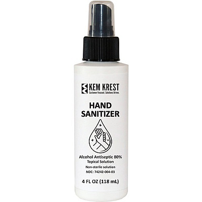 Kem Krest Hand Sanitizer Spray (130045)