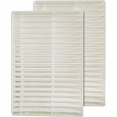 Lorell 3-in-1 Desk Lamp HEPA Air Filters (03147)