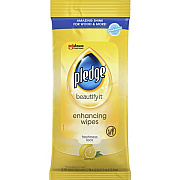 Pledge Lemon Enhancing Polish Wipes (319250)