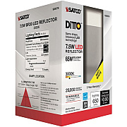SATCO 7.5W BR30 3000K LED Bulb (S28578CT)