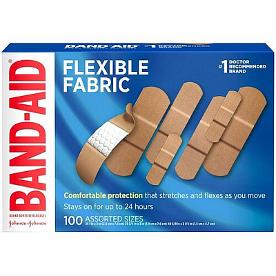 BAND-AID Flexible Fabric Adhesive Bandages (115078)