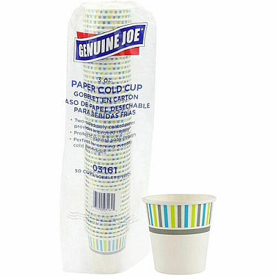 Genuine Joe 3 oz Cold Cups (03161)