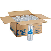 Dixie Clear Plastic Cold Cups (CPET16DXCT)
