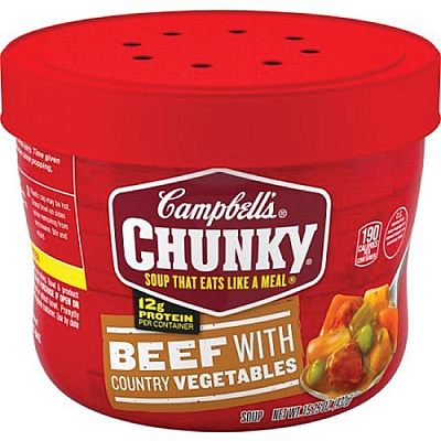 Campbell's Chunky Beef/Country Vegetables Soup