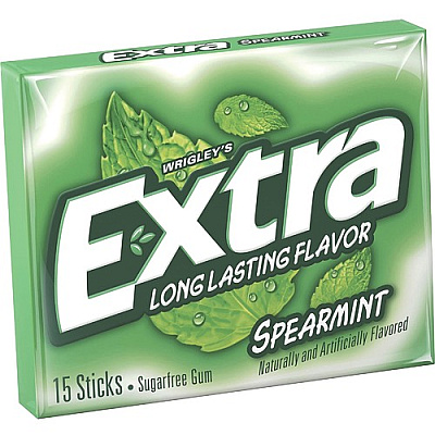 MARS Spearmint Flavored Chewing Gum (22037)
