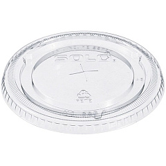 Solo Cup Straw Slotted Clear Lids (626TS)