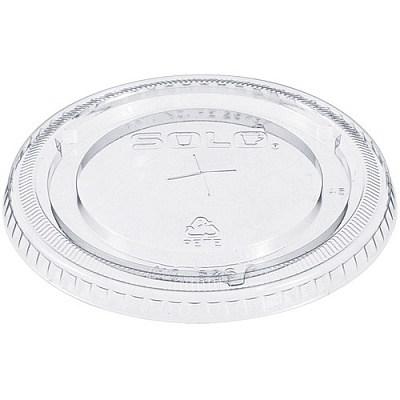 Solo Cup Straw Slotted Clear Lids (626TS)