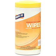 Genuine Joe Lemon Disinfecting Cleaning Wipes (GJO14142)