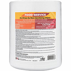 2XL No Rinse Foodservice Sanitizing Wipes (446)