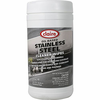 Claire Stainless Steel Wipe (CL993)