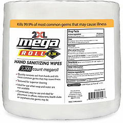 2XL Mega Roll Sanitizing Wipes (422)