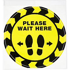 Avery PLEASE WAIT HERE Distancing Floor Decals (83020)