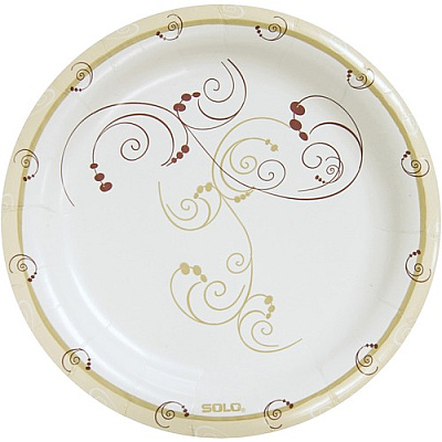 Solo Symphony Medium-weight 8.5" Paper Plates (MP9RJ8001)