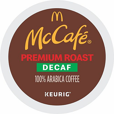 McCafe K-Cup Decaf Premium Roast Coffee (8044)